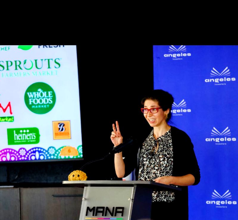MasPanadas in Miami 😎 Margarita Shares Exciting story of Success at Angeles Investors Q1 Pitch Night
