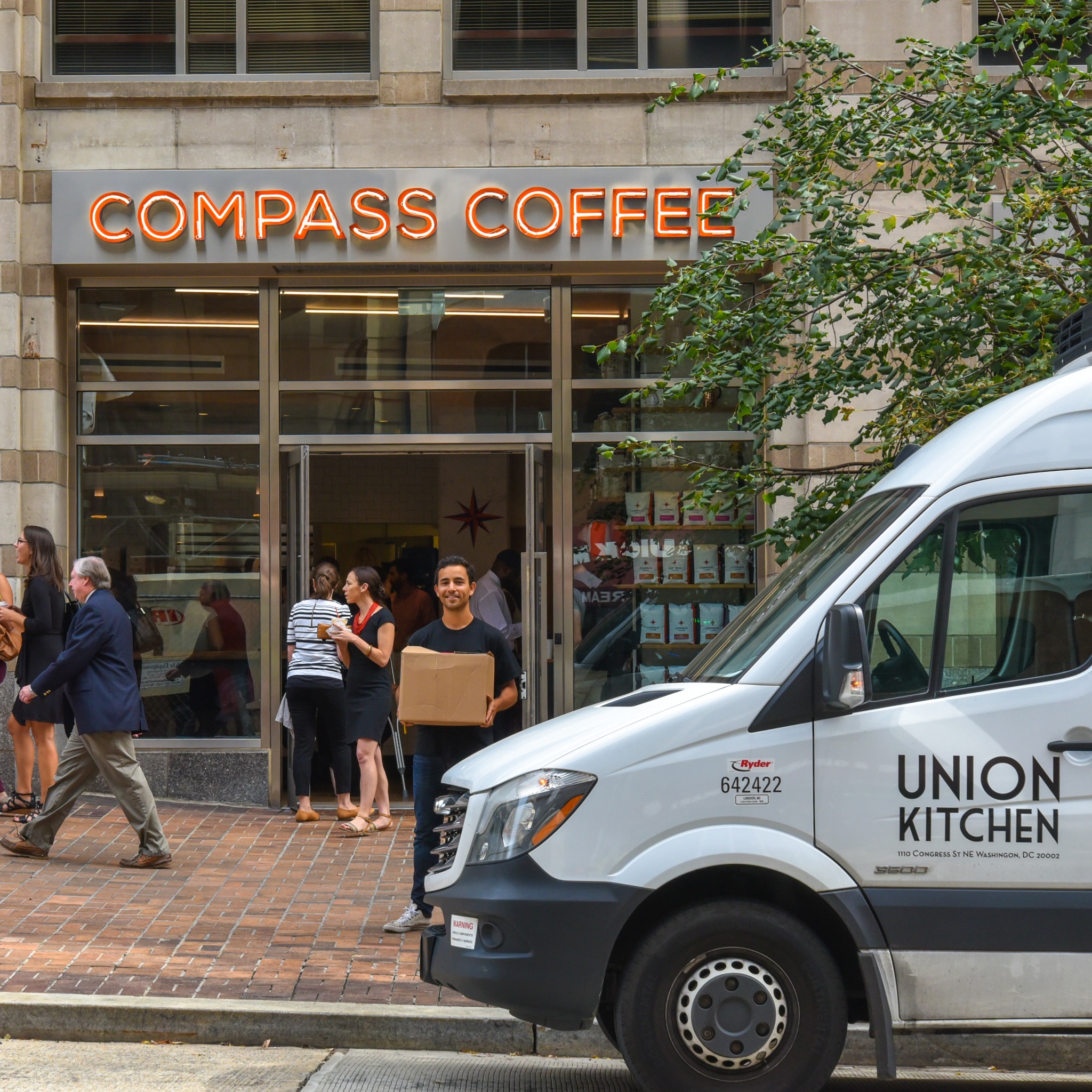 Distro+Delivery+to+Compass+Coffee